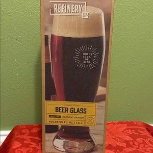 XL Oversized Beer Pilsner Glass 55 ounces NIB
